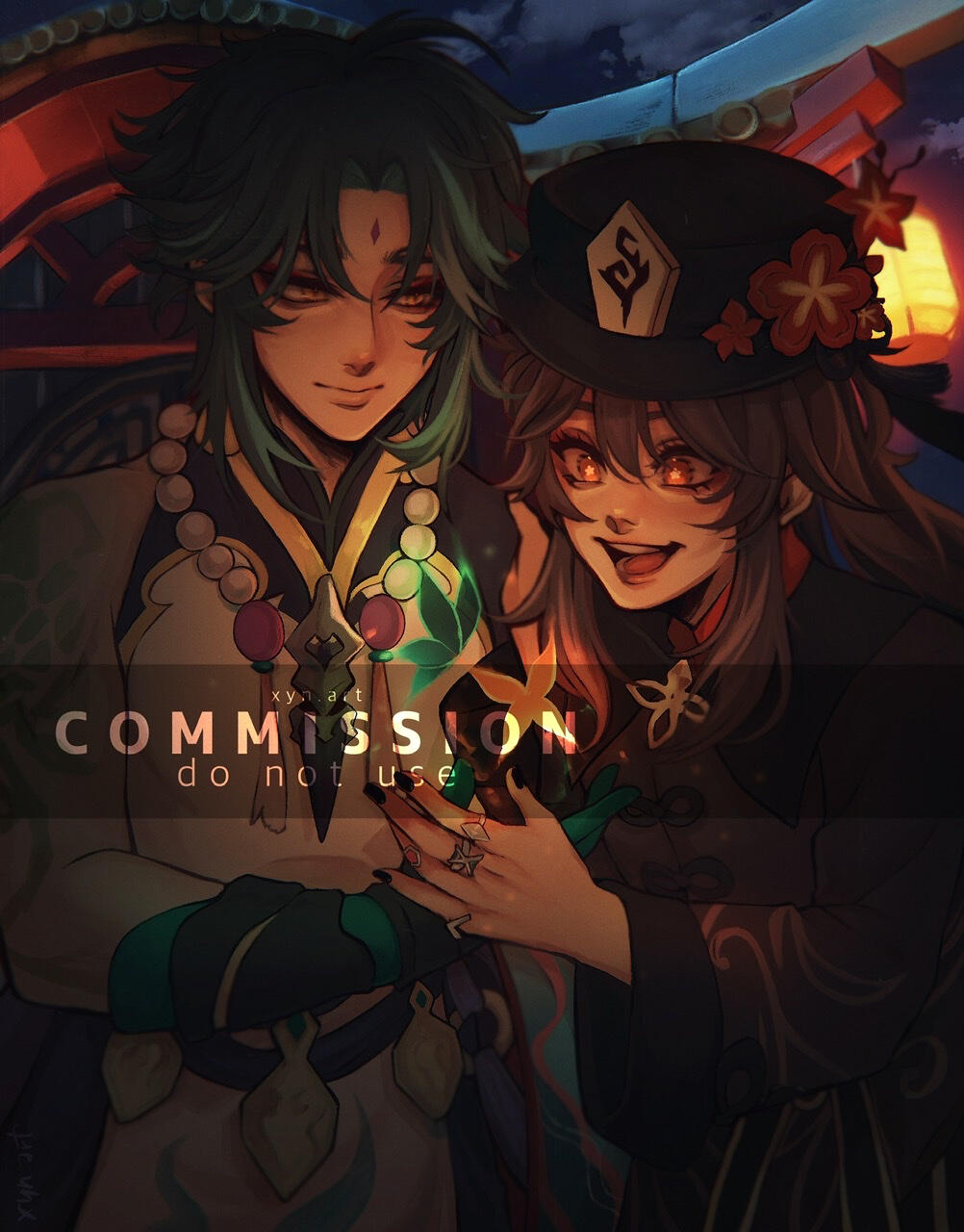 Custom Half Body/WaistUp drawing illustration fanart,game,anime etc Art  Commission